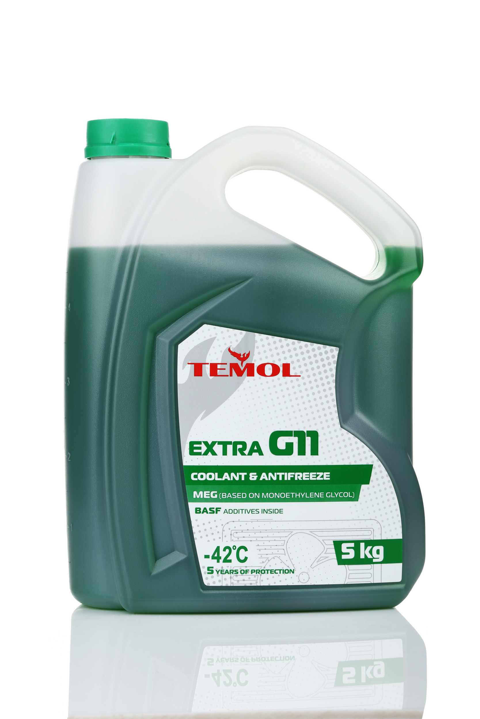 Антифриз TEMOL EXTRA G11 GREEN